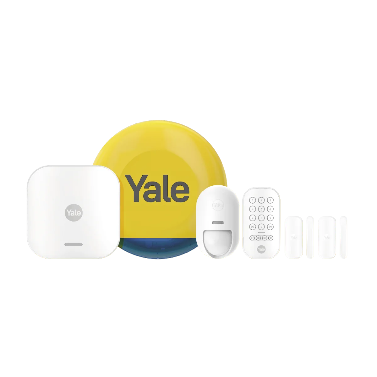 Yale Smart Alarm Starter Kit with 6 Months FREE Enhanced Features