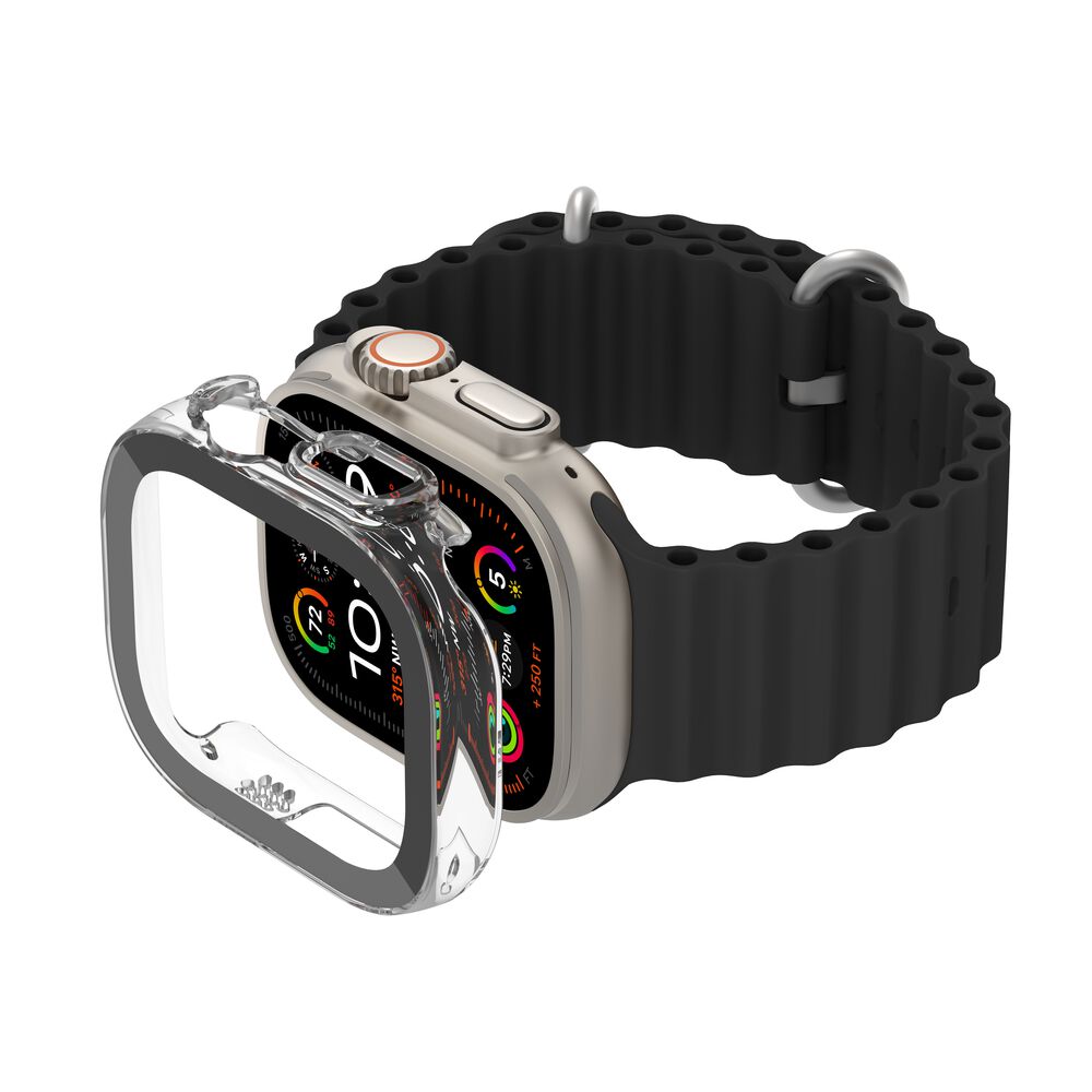 Belkin ScreenForce TemperedCurve 2-in-1 Treated Screen Protector + Bumper for Apple Watch Ultra/Ultra 2