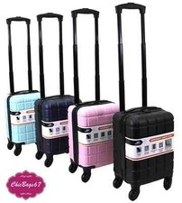 Ryanair Cabin Approved 40X25X20cm 4 Wheel Suitcase Under Seat Travel Case Bag