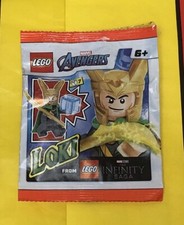LEGO - Marvel Avengers - Loki Minifigure Paper Bag Set 242405  New Sealed