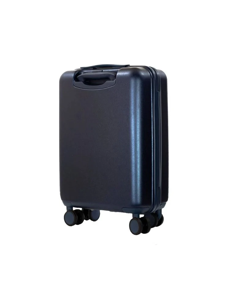 Men's Trolley Blue-Blue Metallic Fiber Bags Travel-bags