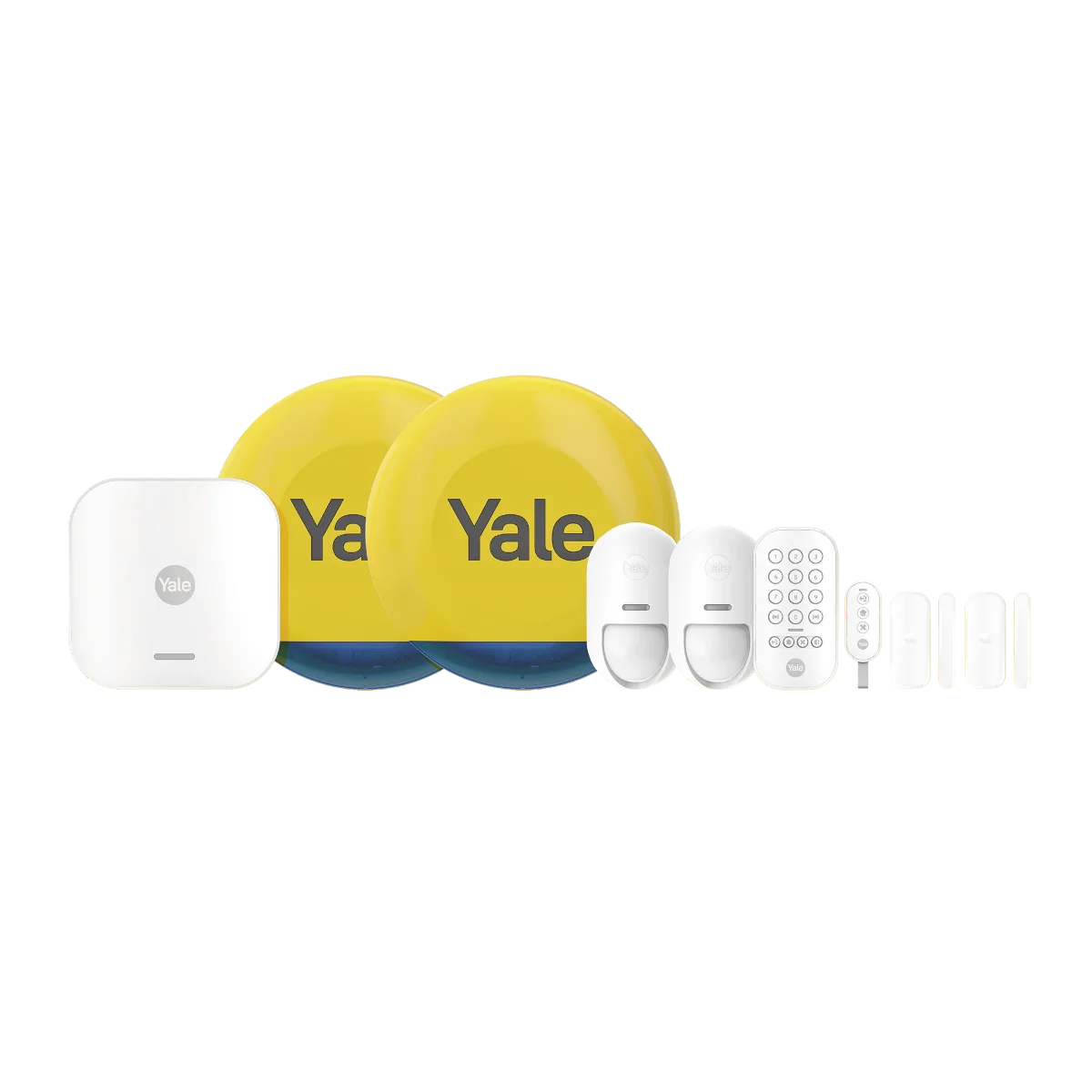 Yale Smart Alarm Premium Kit with 6 Months FREE Enhanced Features