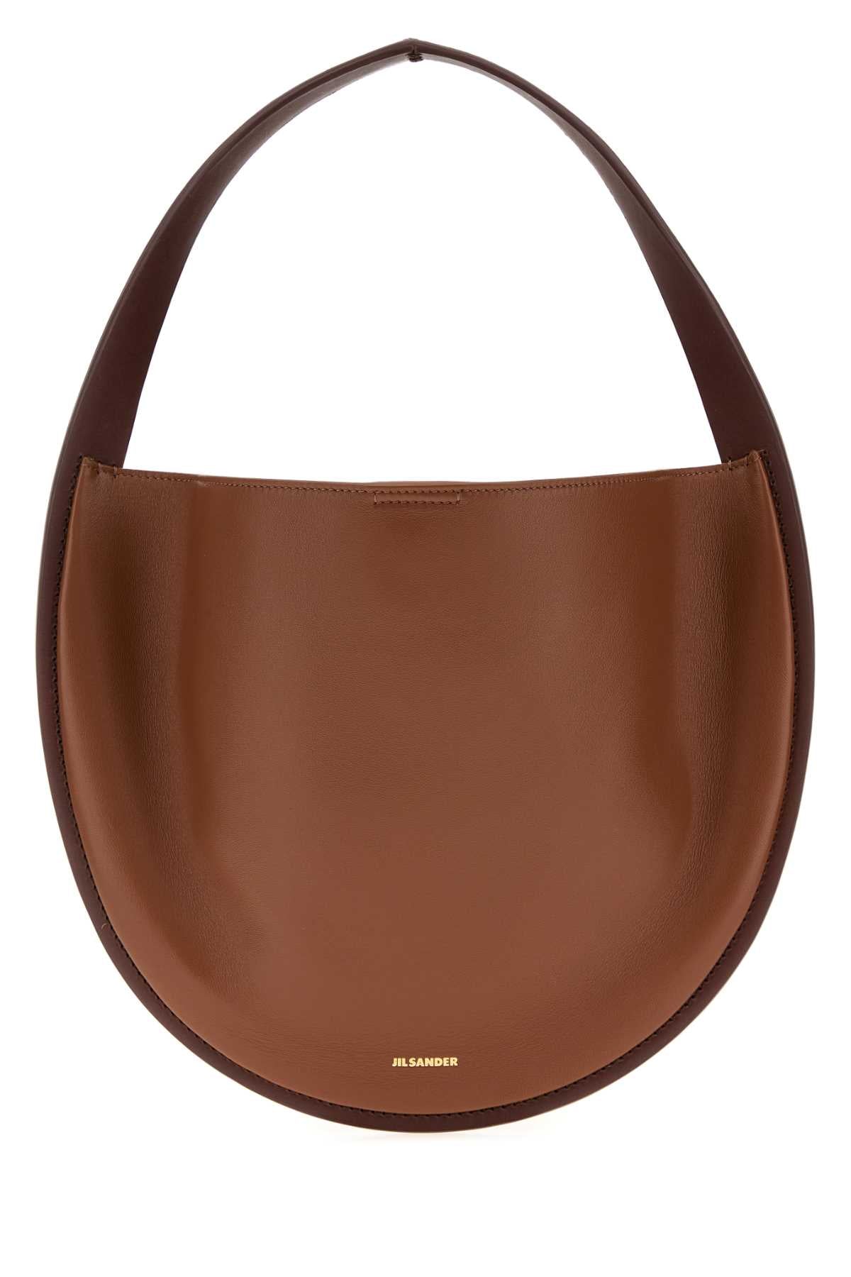 Women's Pivot Hobo Brown Ovine Leather