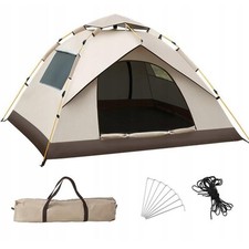Tent Automatic Instant Pop Up 2-3 Man Camping Tent Family Outdoor Hiking Shelter