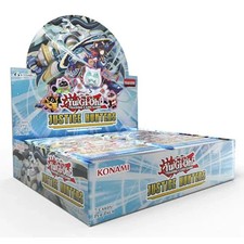 YuGiOh TCG: Justice Hunters : Sealed Booster Box of 24 Packs : 1st Edition