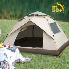 2-3 Man Automatic Instant Layer  Camping Tent Waterproof Outdoor