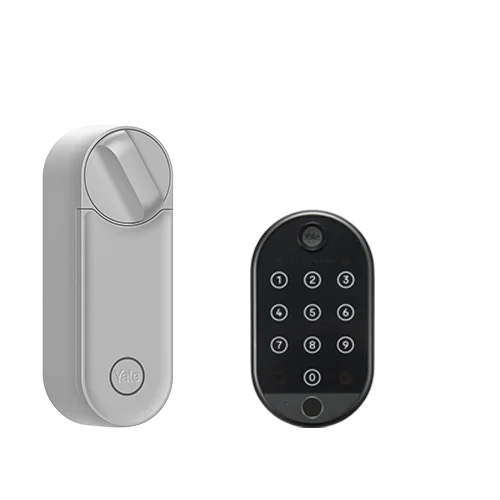 Yale Linus L2 Silver with Fingerprint Keypad Bundle