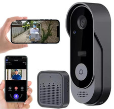 Smart WiFi Wireless Video Doorbell Security Ring Phone Camera Door Bell Intercom