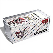 Premium Pokemon Booster Bundle Display Acrylic Case/TCG/UV Resistant/Sealed