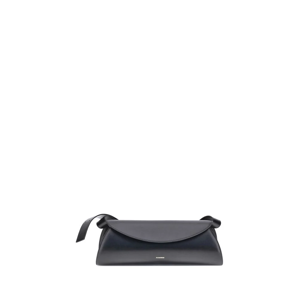 Women's Black Calf Leather Bos Taurus Shoulder Bag
