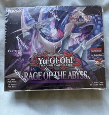 Yu-Gi-Oh TCG Rage of The Abyss 1st Edition Booster Box Sealed